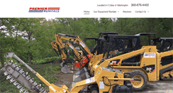 Desktop Screenshot of premierrentals.com